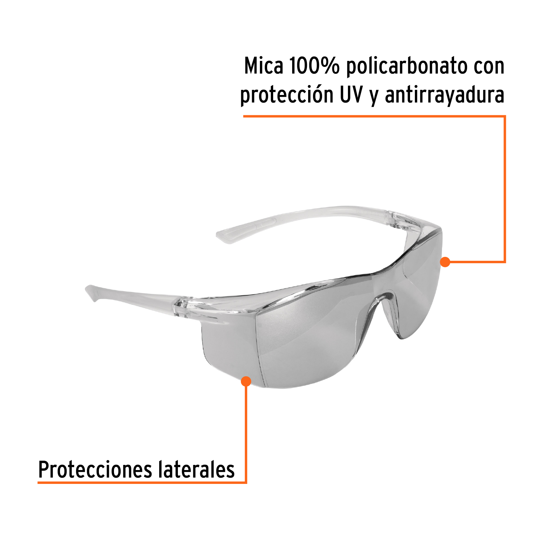 Lentes de seguridad interior-exterior, TRUPER Ultralite - Imagen 2