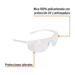 Alternative view of Lentes de seguridad transparentes con antiempaño, Ultralite
