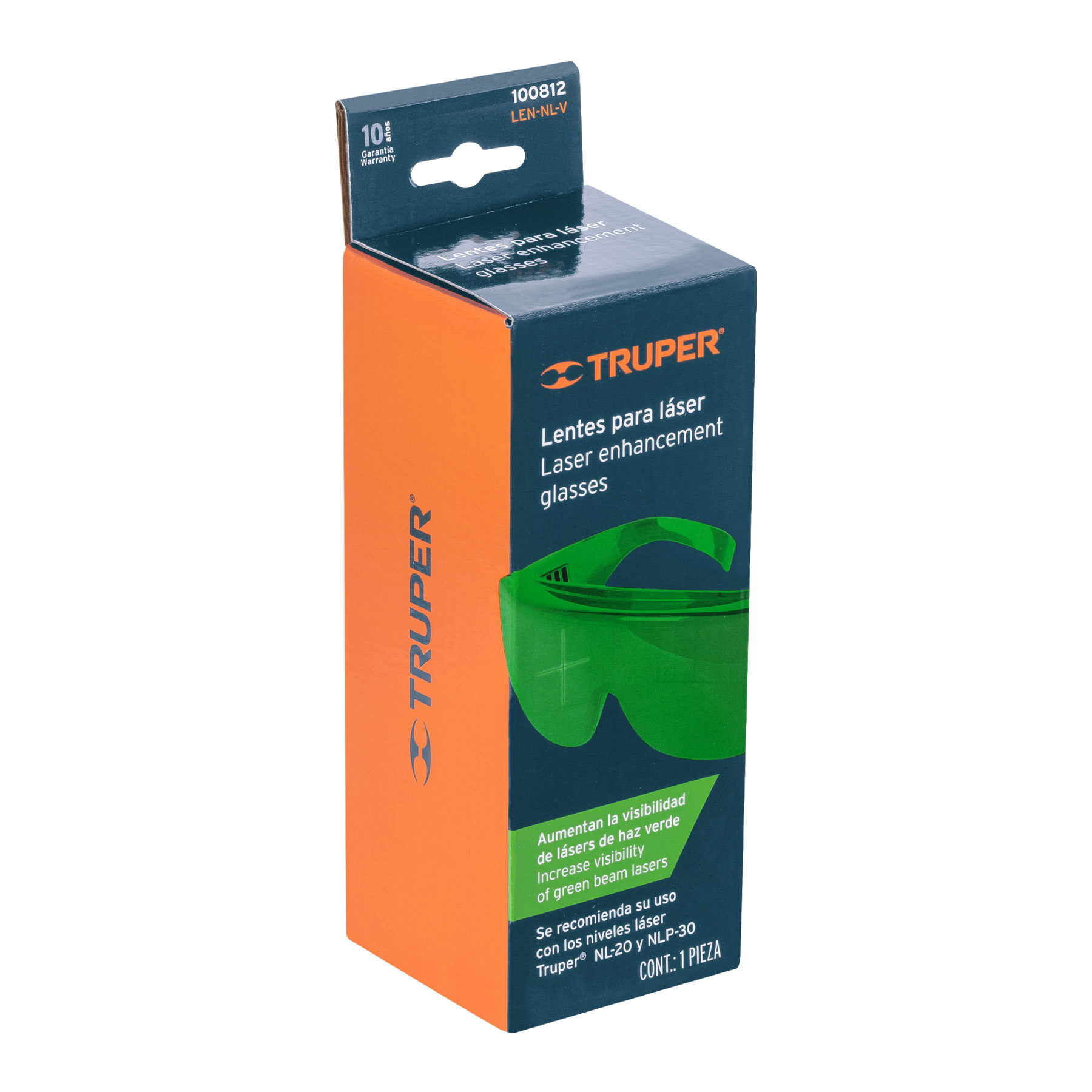 Lentes de seguridad para láser verde, TRUPER - Imagen 3