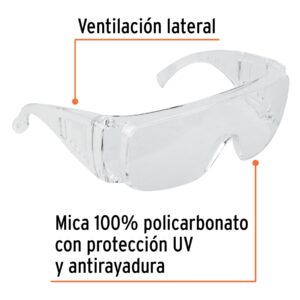 Alternative view of Lentes de seguridad transparentes, TRUPER Safe