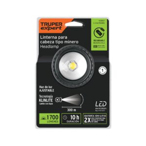 Linterna de minero LED 1700 lm, recargable, TRUPER EXPERT - Imagen 6