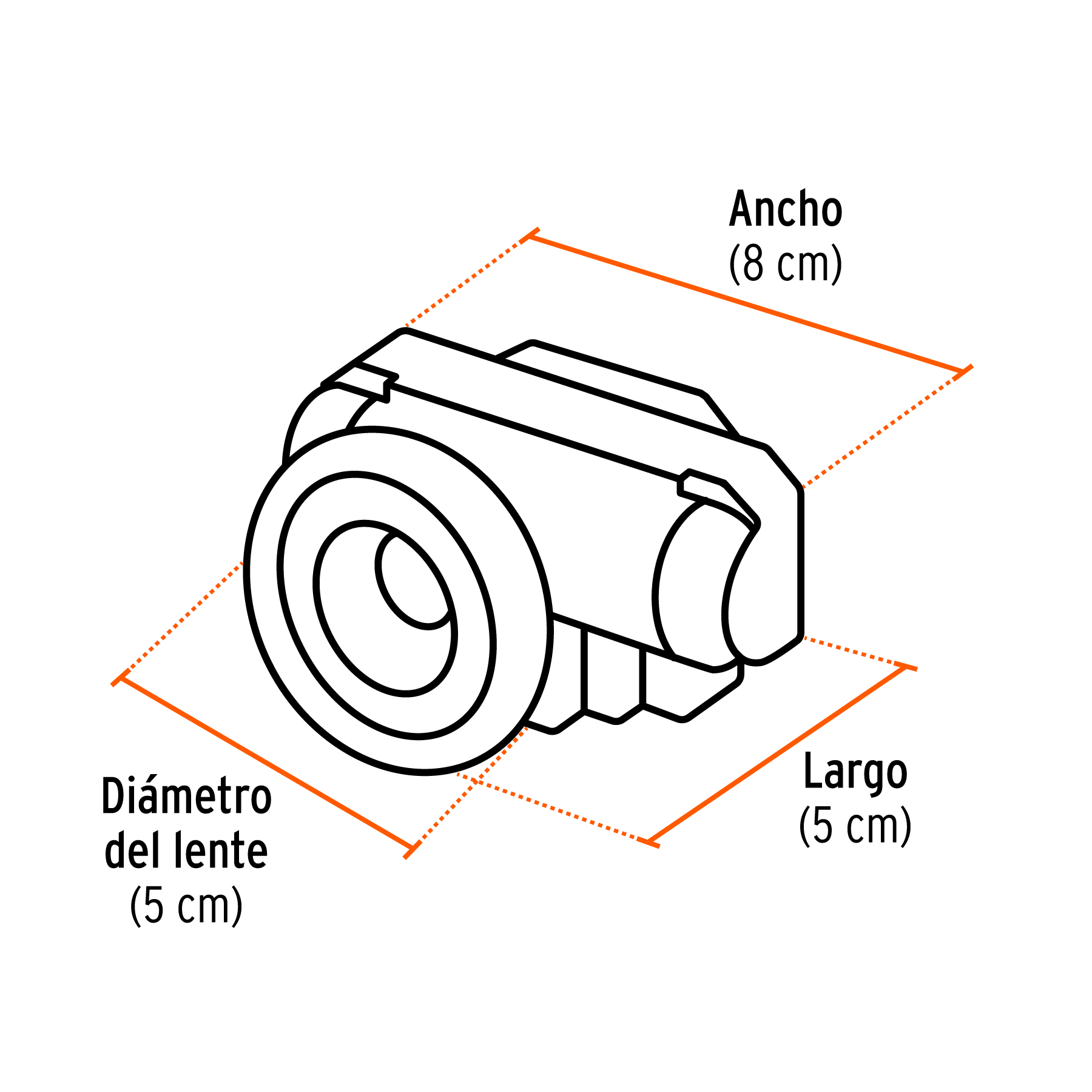 Linterna de minero LED 80 lm, recargable, TRUPER - Imagen 3