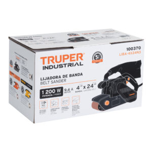 Lijadora de banda 4 x 24', 1200W, TRUPER INDUSTRIAL - Imagen 4