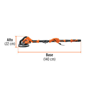 Lijadora de pared y techo 9' 750W, profesional, TRUPER PRO - Imagen 4