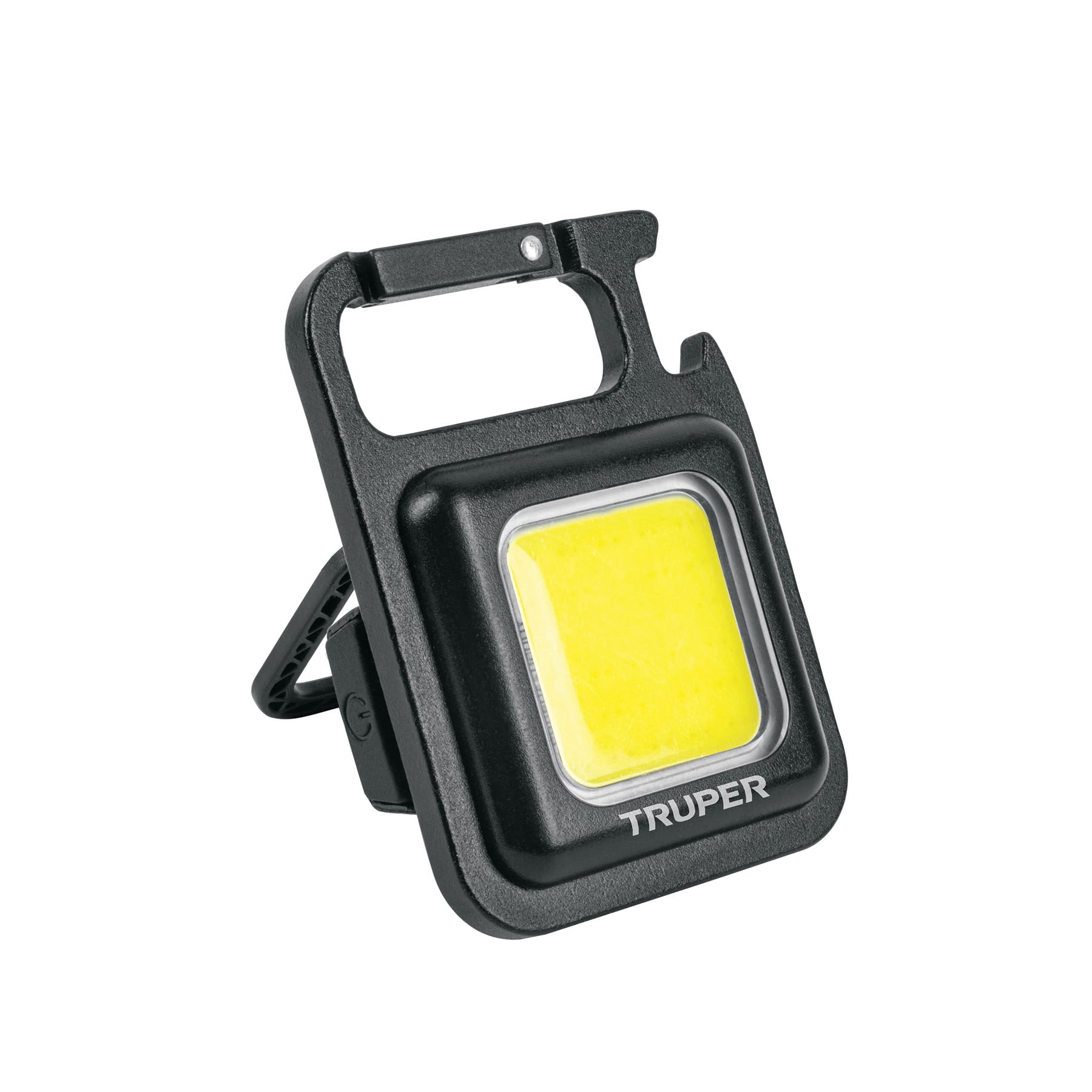 Mini linterna LED 280 lm recargable, tipo llavero, TRUPER
