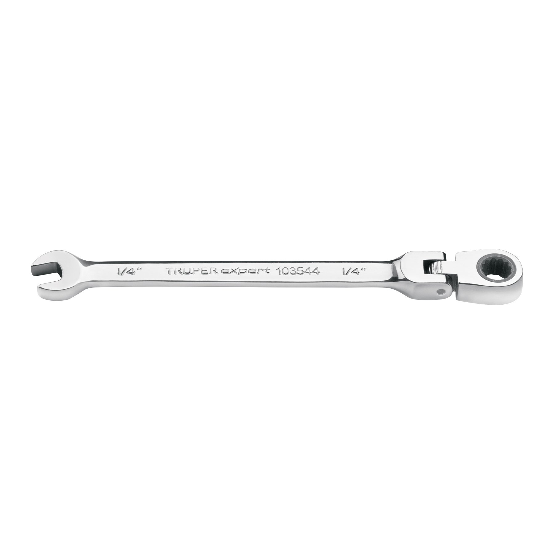 Llave combinada con matraca 1/4' flexible, EXPERT