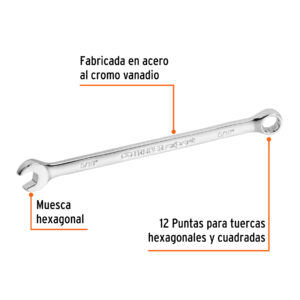 Alternative view of Llave combinada extralarga 5/16' x 145 mm de largo, EXPERT