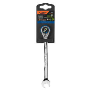 Llave combinada matraca reversible 11mmx160 mm largo, EXPERT - Imagen 4