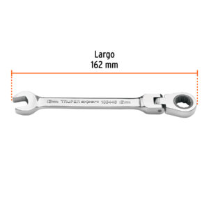 Llave combinada con matraca 12 mm flexible, EXPERT - Imagen 3