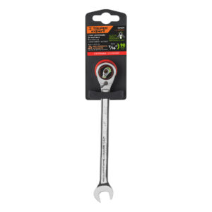 Llave combinada matraca reversible 7/16'x163 mm largo,EXPERT - Imagen 4