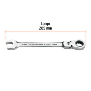 Llave combinada con matraca 16 mm flexible, EXPERT - Imagen 3