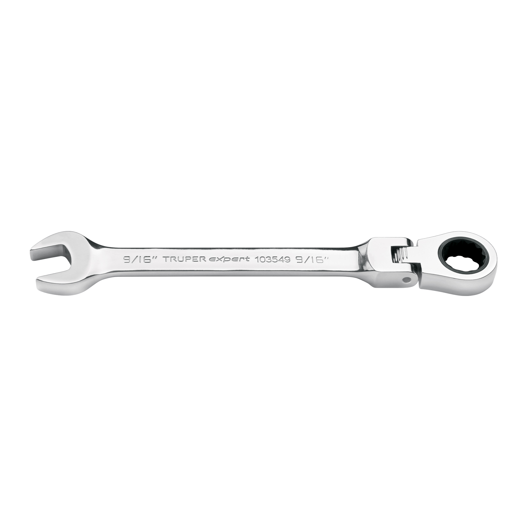 Llave combinada con matraca 9/16' flexible, EXPERT