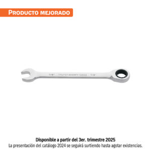 Llave combinada con matraca 7/8' x 281 mm largo, EXPERT