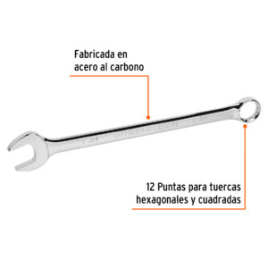Alternative view of Llave combinada extralarga 1-3/4' x 496 mm de largo, EXPERT