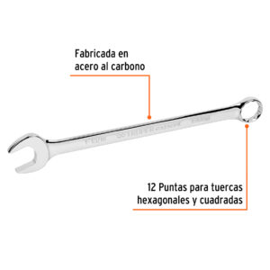 Alternative view of Llave combinada extralarga 1-13/16' x 496 mm largo, EXPERT