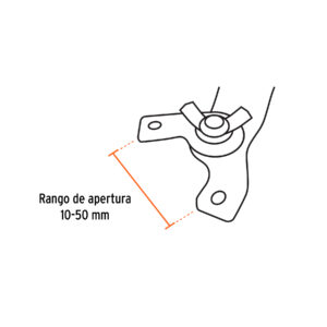 Llave de repuesto ajustable para esmeriladoras 4 1/2', 7',9' - Imagen 3