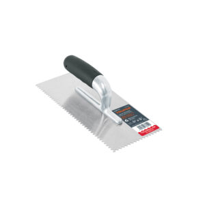 Llana 11' dentado triangular, 6 remaches, mango Comfort Grip