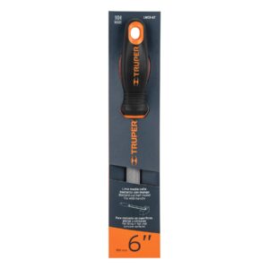 Lima media caña bastarda 6' con mango Comfort Grip, TRUPER - Imagen 5