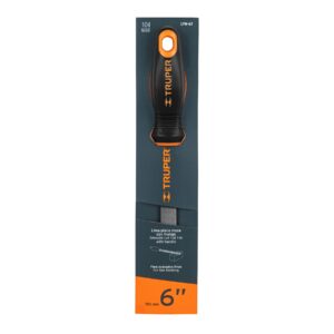 Lima plana muza 6' con mango Comfort Grip, TRUPER - Imagen 5