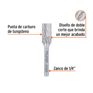 Lima rotativa punta cilindro, 13 mm, TRUPER - Imagen 2