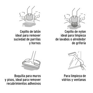Limpiador a vapor, 1800W, TRUPER - Imagen 4