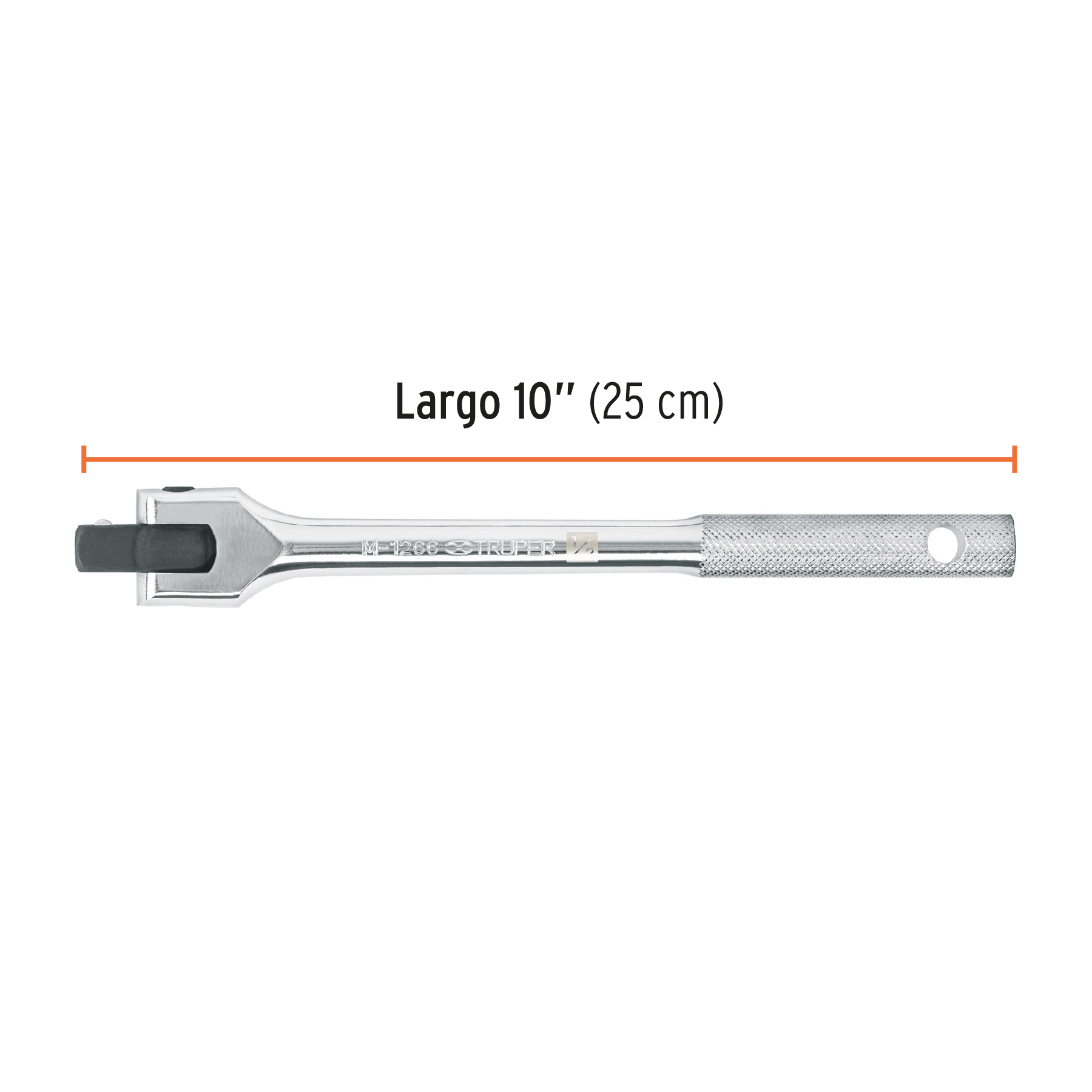 Mango articulado con cuadro de 1/2', largo 10', TRUPER - Imagen 3