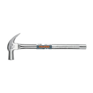 Martillo cabeza cónica 27 mm uña curva, mango tubular,TRUPER