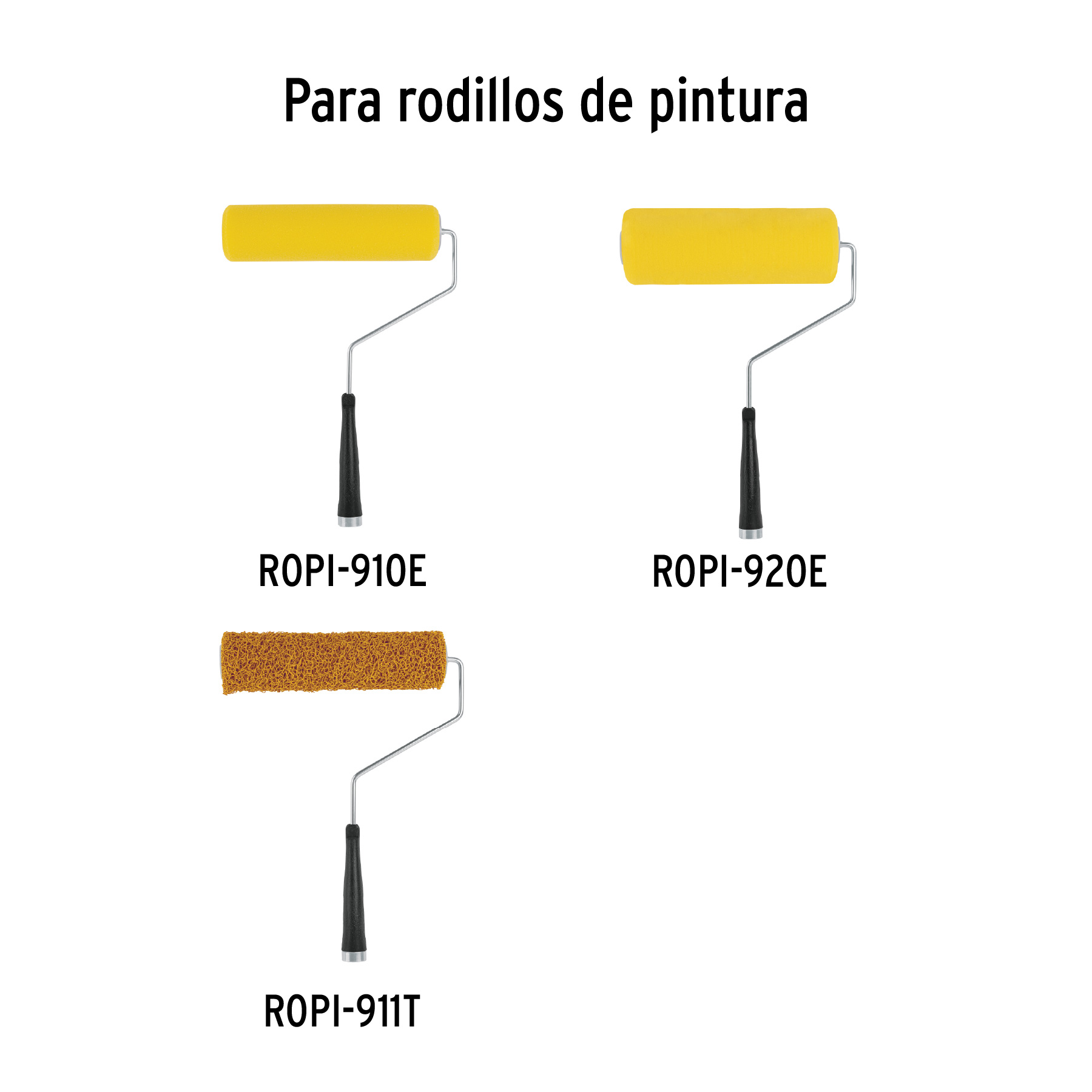 Maneral de 9', reforzado, con jaula para rodillo, TRUPER - Imagen 5