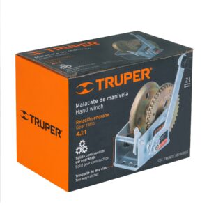 Alternative view of Malacate de manivela 540 kg sin cable, TRUPER