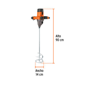 Mezcladora eléctrica 1400W, TRUPER PRO - Imagen 3