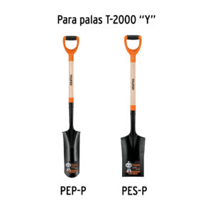 Mango de reposición para pala T-2000, puño recto 'Y', 26? - Imagen 3