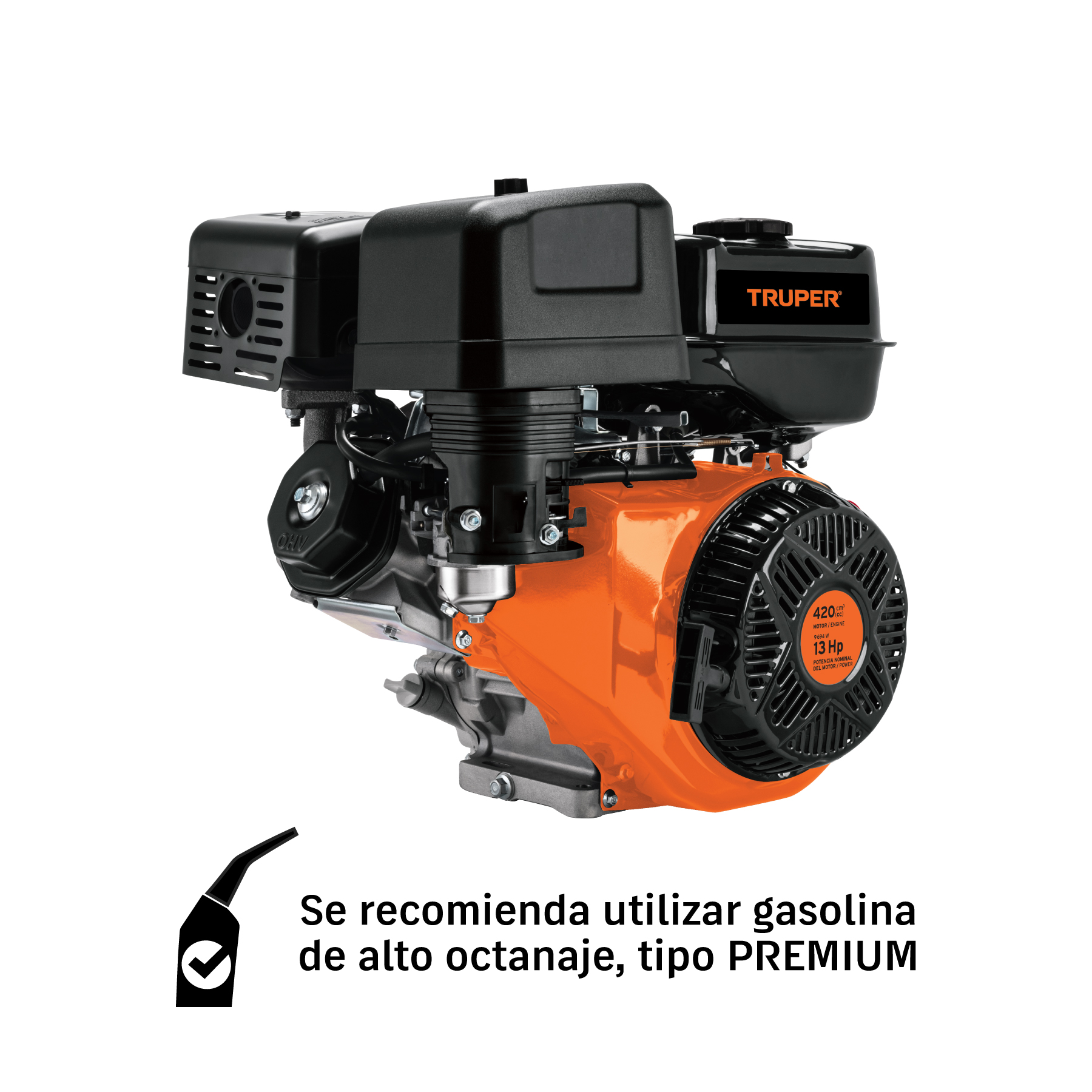 Motor a gasolina 13HP, TRUPER