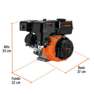 Motor a gasolina 6.5HP, TRUPER - Imagen 3