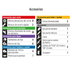 Herramienta rotativa inalámbrica 7.2V, TRUPER PRO - Imagen 4