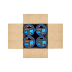Alternative view of Cinta masking tape azul de 1' x 50 m para pintor, TRUPER