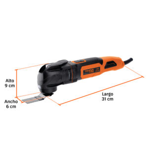 Multiherramienta 350W con 9 accesorios, TRUPER PRO - Imagen 3