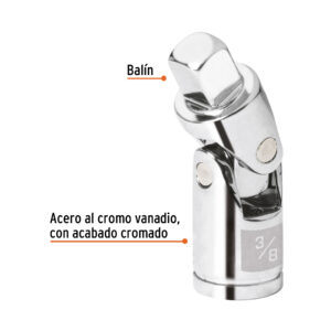 Alternative view of Nudo universal para dados con cuadro de 3/8', TRUPER