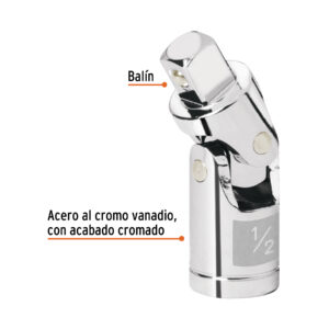 Alternative view of Nudo universal para dados con cuadro de 1/2', TRUPER