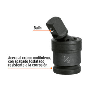 Alternative view of Nudo universal para dados de impacto cuadro 1/2', TRUPER