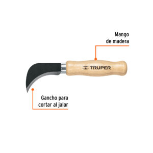 Alternative view of Cuchillo 7-1/2' para linóleo, TRUPER