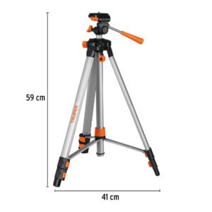 Tripié telescópico para nivel láser, altura max. 1.45 m - Imagen 5