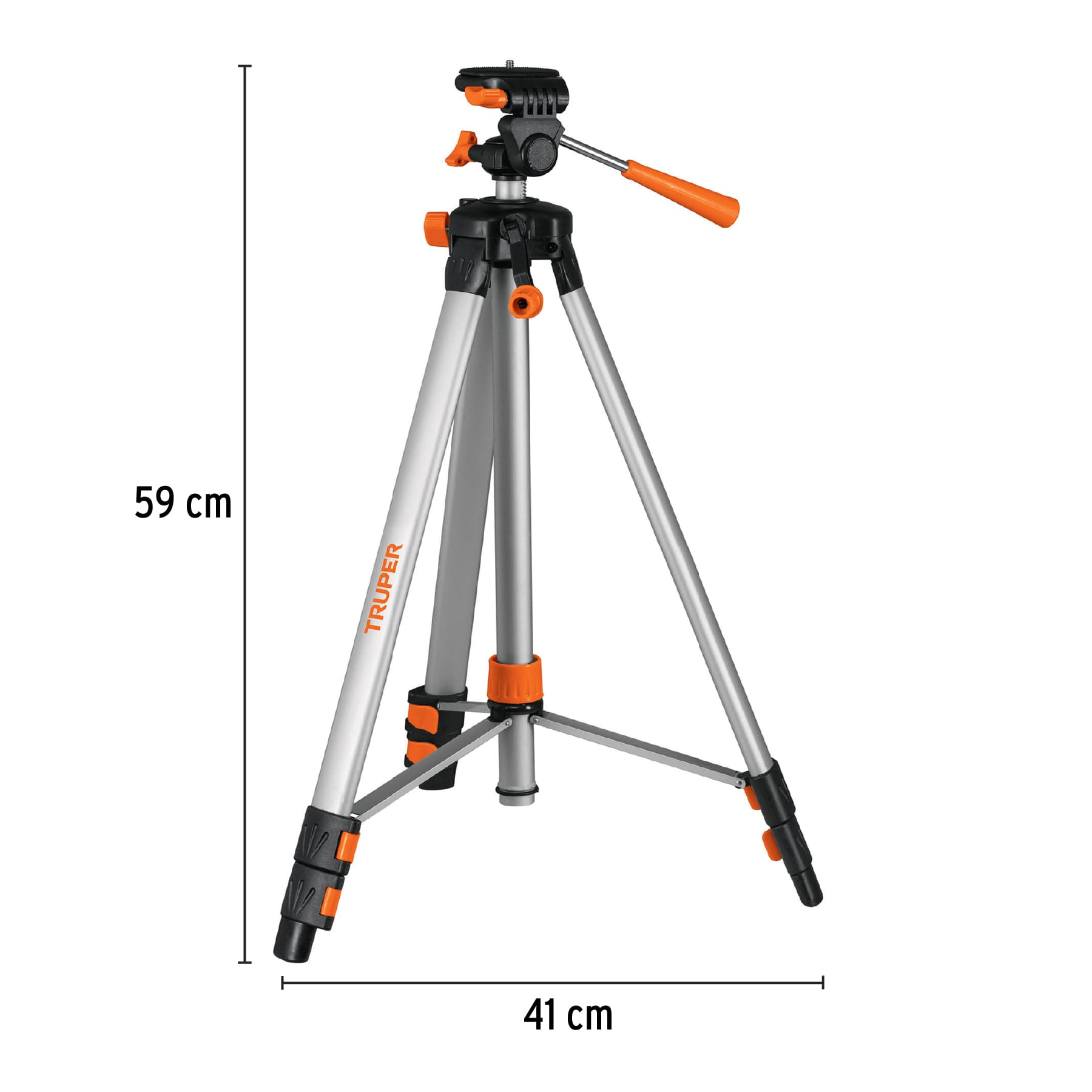 Tripié telescópico para nivel láser, altura max. 1.45 m - Imagen 5