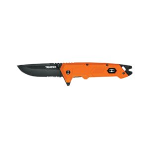 Navaja abatible 3-1/2", mango fibra de vidrio, TRUPER