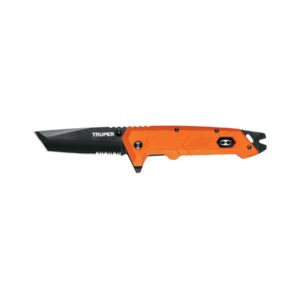 Navaja abatible 3-1/2", hoja tanto, mango fibra de vidrio