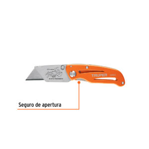 Alternative view of Navaja abatible 6' cuerpo de aluminio y acero inox, TRUPER