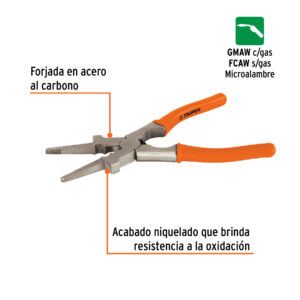 Alternative view of Pinza 8' para proceso MIG, multifunciones, TRUPER