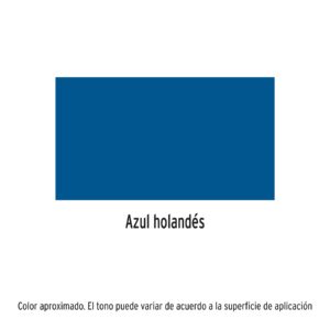 Alternative view of Pintura en aerosol, azul holandés, bote esbelto, 400 ml