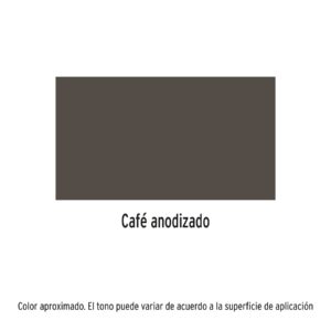 Alternative view of Pintura en aerosol, café anodizado, bote esbelto, 400 ml