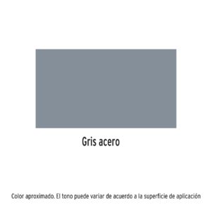 Alternative view of Pintura en aerosol, gris acero, bote esbelto, 400 ml