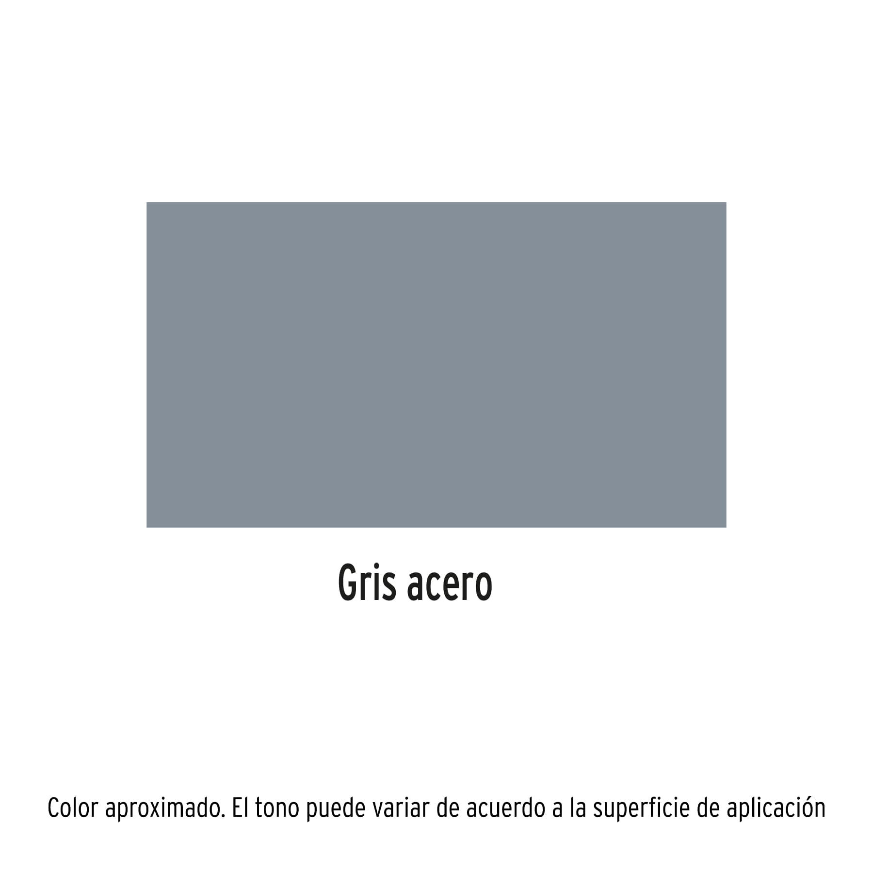 Pintura en aerosol, gris acero, bote esbelto, 400 ml - Imagen 2